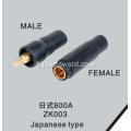 Fiche de dégauchisseuse de câble et prise japonais Type 600 a